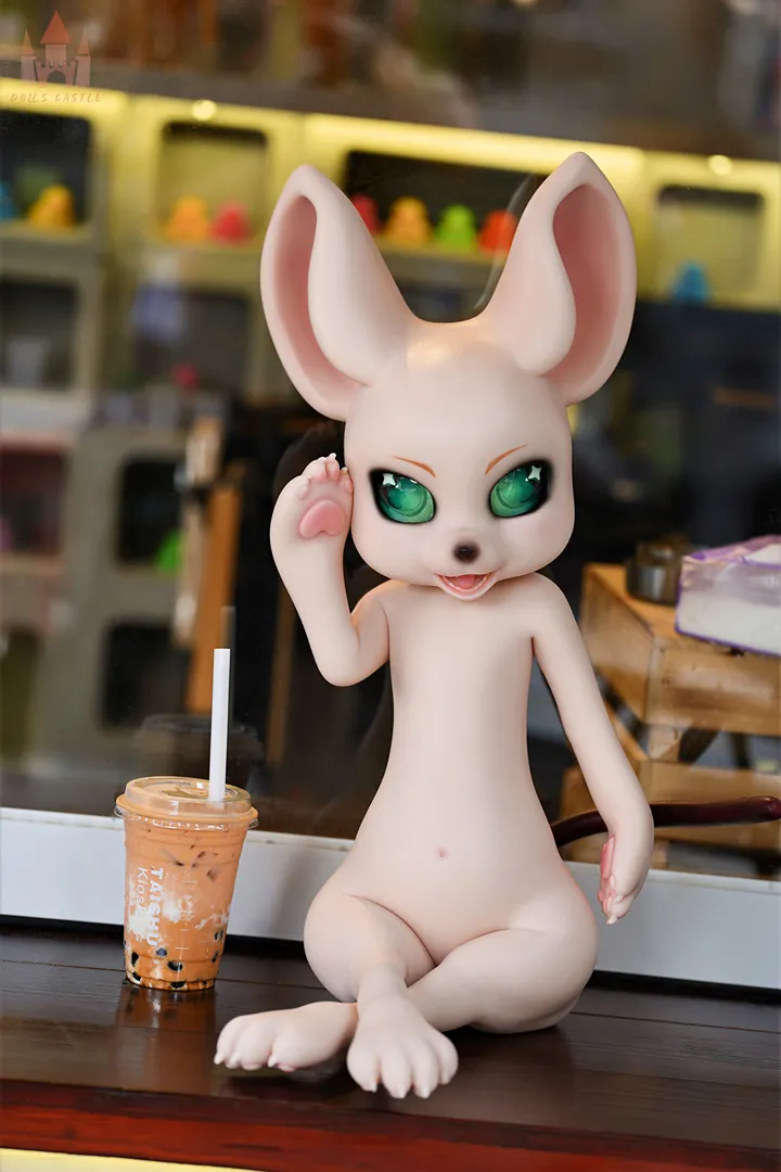 80cm (2ft7) Furry All-In-One Silicone Sex Doll - Cheese Mouse